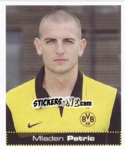 Sticker Mladen Petric - German Football Bundesliga 2007-2008 n. 163 - Panini