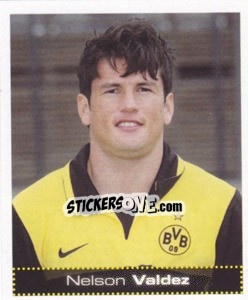 Cromo Nelson Valdez - German Football Bundesliga 2007-2008 - Panini