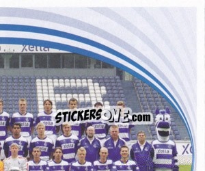 Sticker Team MSV Duisburg - German Football Bundesliga 2007-2008 - Panini