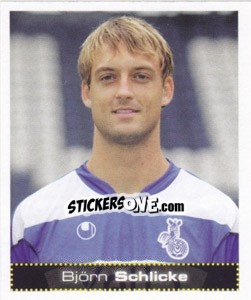 Figurina Björn Schlicke - German Football Bundesliga 2007-2008 - Panini