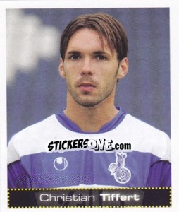 Sticker Christian Tiffert - German Football Bundesliga 2007-2008 - Panini