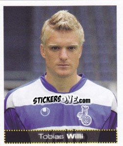 Sticker Tobias Willi - German Football Bundesliga 2007-2008 - Panini