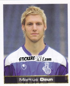 Sticker Markus Daun - German Football Bundesliga 2007-2008 - Panini