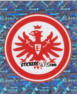 Sticker Wappen Eintracht Frankfurt - German Football Bundesliga 2007-2008 - Panini