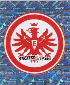 Sticker Wappen Eintracht Frankfurt - German Football Bundesliga 2007-2008 n. 198 - Panini
