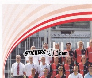 Sticker Team Eintracht Frankfurt - German Football Bundesliga 2007-2008 - Panini