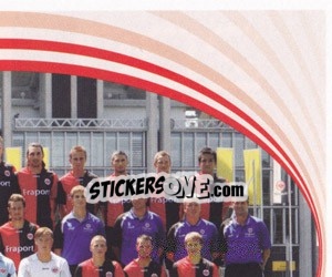 Sticker Team Eintracht Frankfurt