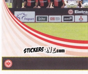 Sticker Team Eintracht Frankfurt - German Football Bundesliga 2007-2008 - Panini