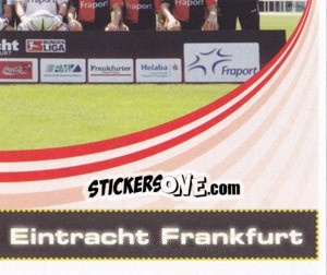 Sticker Team Eintracht Frankfurt