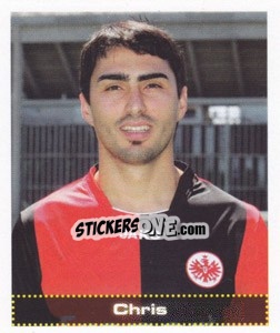 Sticker Chris - German Football Bundesliga 2007-2008 - Panini