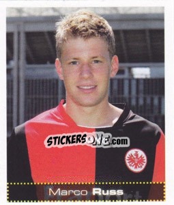 Sticker Marco Russ - German Football Bundesliga 2007-2008 - Panini