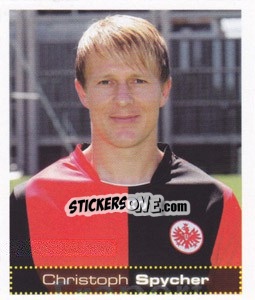 Sticker Christoph Spycher - German Football Bundesliga 2007-2008 - Panini