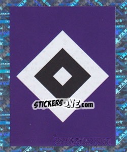 Sticker Wappen Hamburger SV - German Football Bundesliga 2007-2008 - Panini
