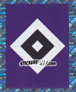 Sticker Wappen Hamburger SV - German Football Bundesliga 2007-2008 n. 225 - Panini