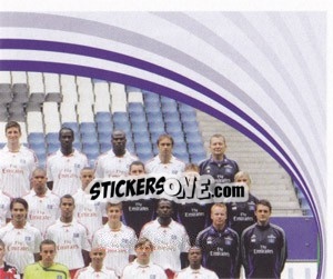 Figurina Team Hamburger SV - German Football Bundesliga 2007-2008 - Panini