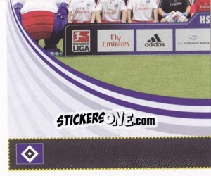 Sticker Team Hamburger SV - German Football Bundesliga 2007-2008 - Panini