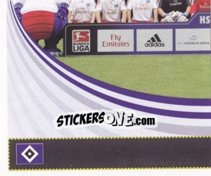 Sticker Team Hamburger SV - German Football Bundesliga 2007-2008 n. 228 - Panini