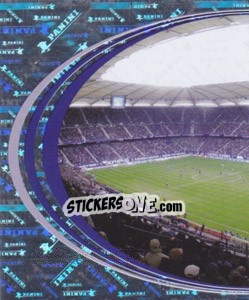 Sticker HSH Nordbank Arena - German Football Bundesliga 2007-2008 n. 230 - Panini