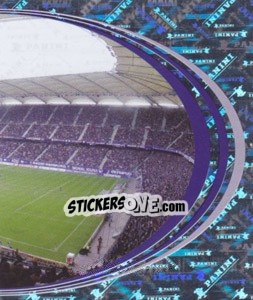 Sticker HSH Nordbank Arena - German Football Bundesliga 2007-2008 n. 231 - Panini