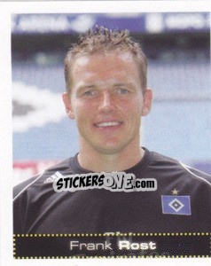 Sticker Frank Rost - German Football Bundesliga 2007-2008 - Panini