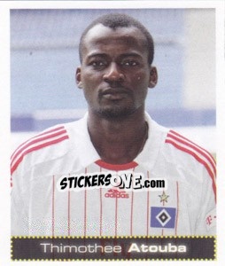 Cromo Thimothee Atouba - German Football Bundesliga 2007-2008 - Panini