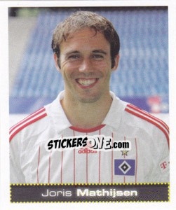Sticker Joris Mathijsen - German Football Bundesliga 2007-2008 - Panini