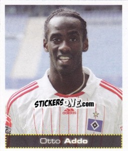 Sticker Otto Addo - German Football Bundesliga 2007-2008 - Panini