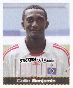 Sticker Collin Benjamin - German Football Bundesliga 2007-2008 - Panini