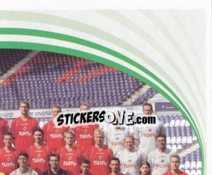 Sticker Team Hannover 96 - German Football Bundesliga 2007-2008 n. 254 - Panini
