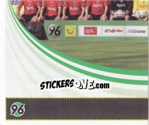 Sticker Team Hannover 96 - German Football Bundesliga 2007-2008 - Panini