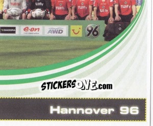 Figurina Team Hannover 96 - German Football Bundesliga 2007-2008 - Panini