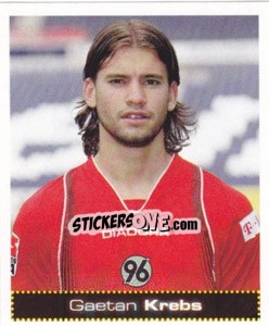Figurina Gaetan Krebs - German Football Bundesliga 2007-2008 - Panini