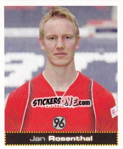 Sticker Jan Rosenthal - German Football Bundesliga 2007-2008 - Panini