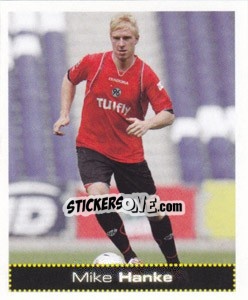 Sticker Mike Hanke - German Football Bundesliga 2007-2008 - Panini