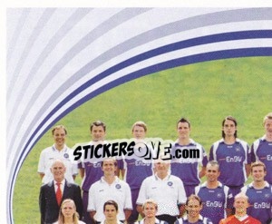 Sticker Team Karlsruher SC - German Football Bundesliga 2007-2008 - Panini