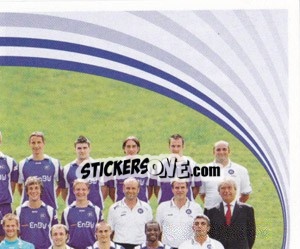 Sticker Team Karlsruher SC - German Football Bundesliga 2007-2008 n. 281 - Panini