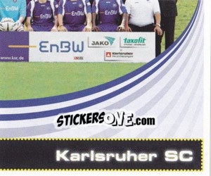Cromo Team Karlsruher SC - German Football Bundesliga 2007-2008 - Panini