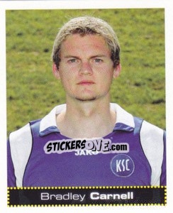 Sticker Bradley Carnell - German Football Bundesliga 2007-2008 - Panini