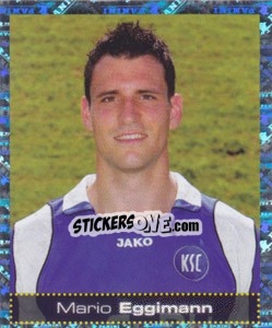 Sticker Mario Eggimann - German Football Bundesliga 2007-2008 - Panini