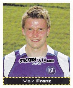 Sticker Maik Franz - German Football Bundesliga 2007-2008 - Panini