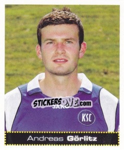 Sticker Andreas Görlitz - German Football Bundesliga 2007-2008 - Panini