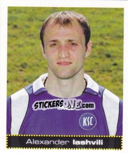 Cromo Alexander Iashvili - German Football Bundesliga 2007-2008 - Panini