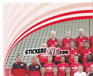 Sticker Team Bayer 04 Leverkusen - German Football Bundesliga 2007-2008 - Panini