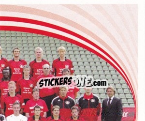 Sticker Team Bayer 04 Leverkusen - German Football Bundesliga 2007-2008 - Panini