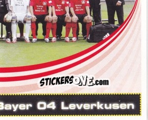 Figurina Team Bayer 04 Leverkusen - German Football Bundesliga 2007-2008 - Panini