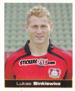 Sticker Lukas Sinkiewicz - German Football Bundesliga 2007-2008 - Panini