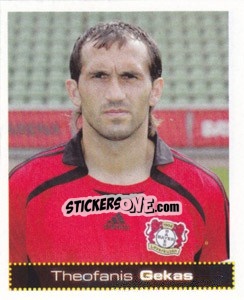 Sticker Theofanis Gekas - German Football Bundesliga 2007-2008 - Panini