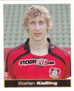 Sticker Stefan Kiessling - German Football Bundesliga 2007-2008 n. 330 - Panini
