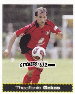 Cromo Theofanis Gekas - German Football Bundesliga 2007-2008 - Panini