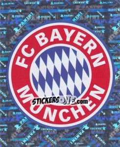 Sticker Wappen FC Bayern München - German Football Bundesliga 2007-2008 n. 333 - Panini